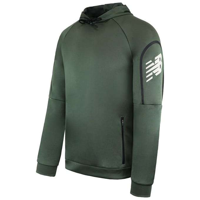 New Balance Tenacity Heren Groen Training Hoodie