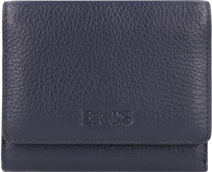 BRIC'S Leren Portemonnee Marmolada Purse Blue Blauw