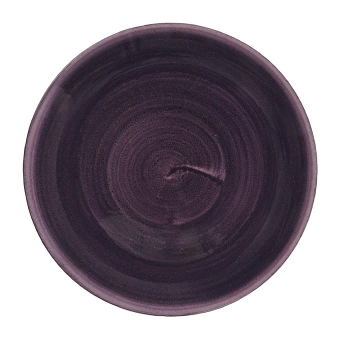Churchill Stonecast Patina Cobalt Deep Purple Evolve Coupe Bord 22cm (12 stuks)