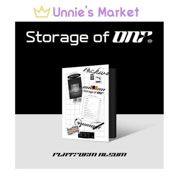ONF [Opslag van ONF] Platform ver. Album platform ver.(1ea) white