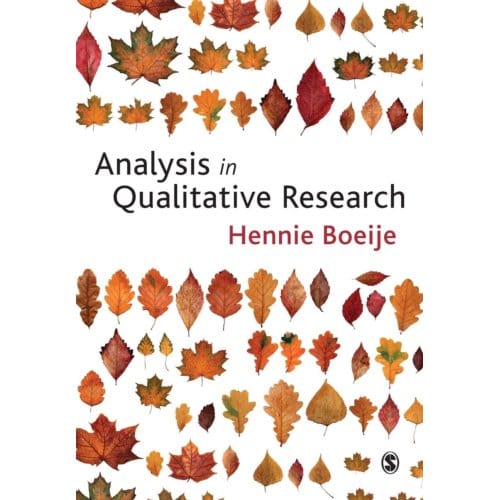 Analysis In Qualitative Research - Hennie Boeije