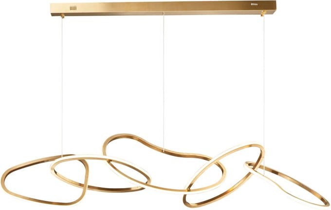 Toolight App1054-Cp Hanglamp Goud 115X40X40Cm