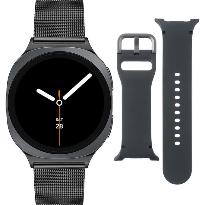 Samsung Special Edition Galaxy Watch 8 Grijs/Zwart Mesh 40mm