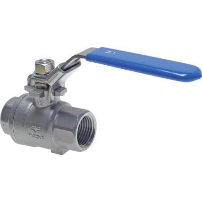 G2'' 2-Weg Kogelkraan RVS PTFE 63 bar - BL2SM - BL2SM-200