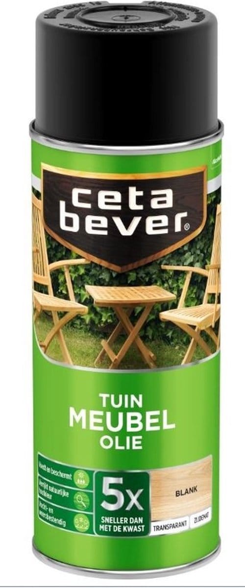 Ceta bever hardhoutolie spray 400ml Roodbruin