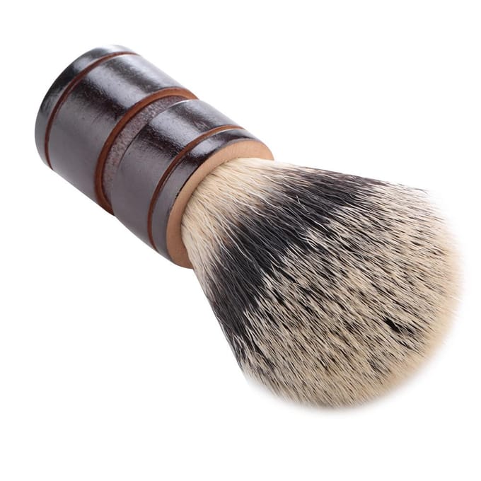 Baard scheergereedschap Baardborstel Voor Mannen Nylon Haarborstel Snor Borstel (3 kleuren) gray