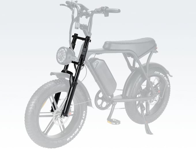 Ouxi Voorvork - Origineel - Fatbikes - Veersysteem - Stabiliteit