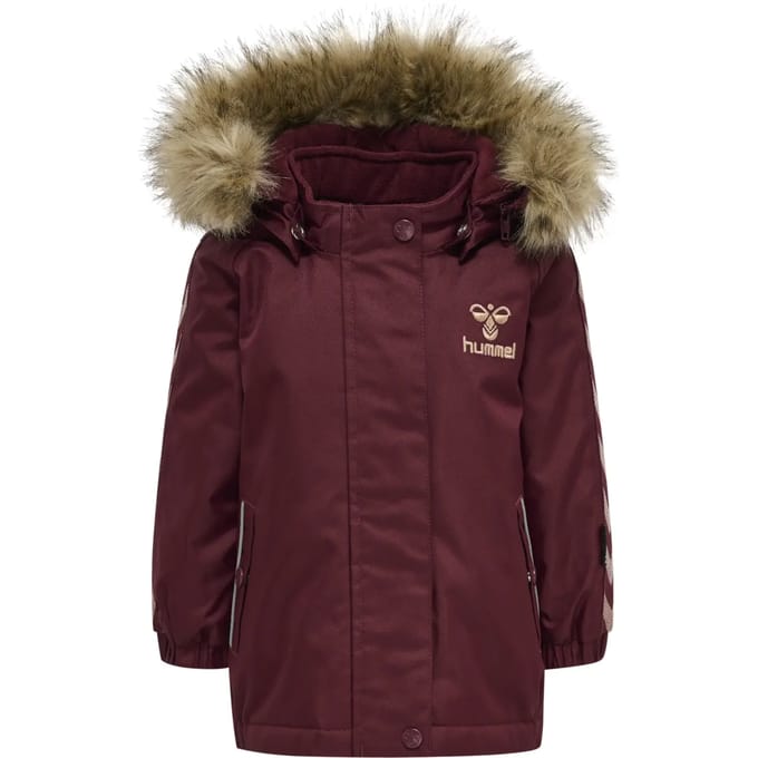 Regenjas met capuchon voor babymeisjes Hummel Canyon Tex