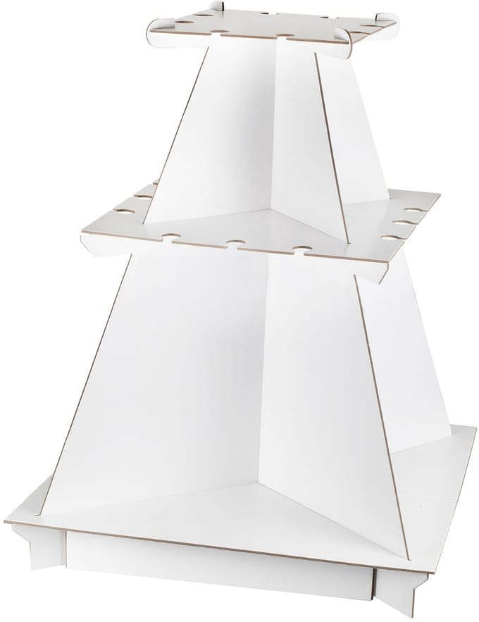 Ginger Ray - Ginger Ray - Bruiloftsdrankjesstandaard 3 laags - 79 x 76 cm