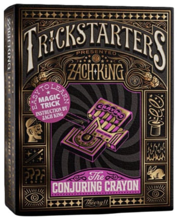 Trickstarters by Zach King Magic Trick Box The Conjuring Crayon