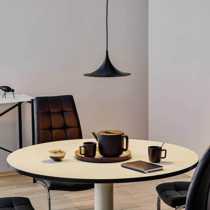 Gubi - Semi Hanglamp - Ø30 cm - zwart