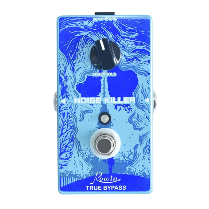 Rowin RE-03 Noise Killer Rowin RE-03 Noise Killer Effectpedaal True Bypass Noise Gate blauw