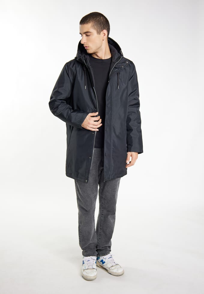 TUFFSKULL Arctische anorak Heren zwart