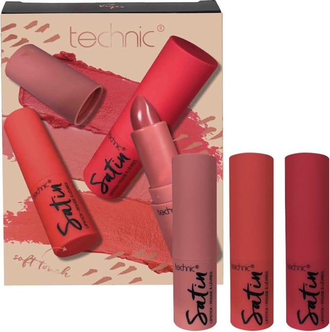 Technic Satin Lipsticks Soft Touch Cadeauset