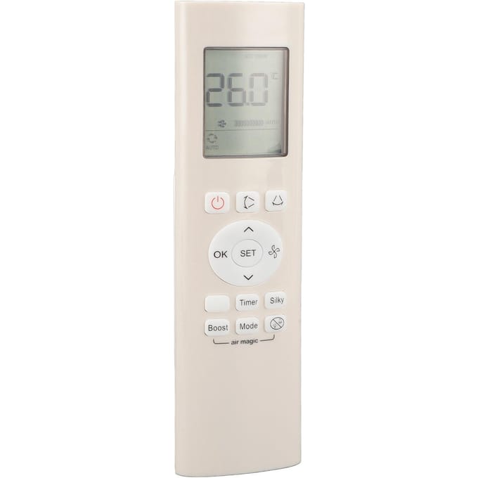 Télécommande de climatiseur Télécommande de remplacement professionnelle Compatible pour RG58N(B2H) white