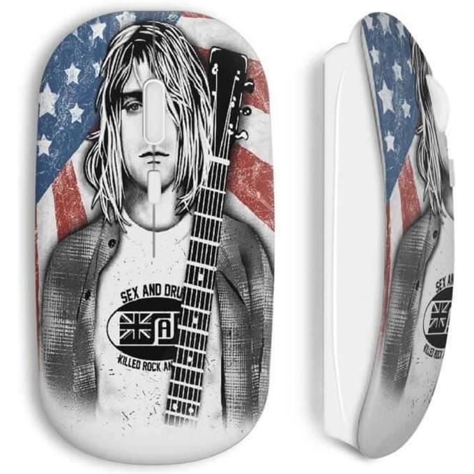 Souris sans fil kurt cobain
