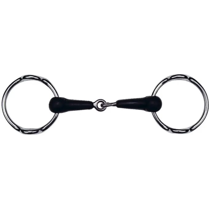 Gebroken rubberen paarden bit Feeling