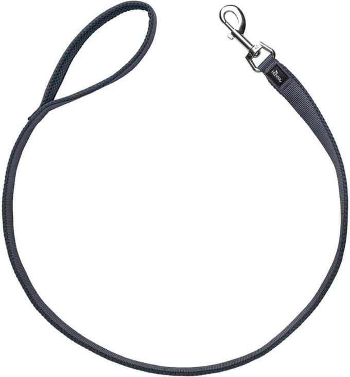 Hunter Hondenlijn Divo & Maldon - Hondenriem - 100x2.0 cm Grijs