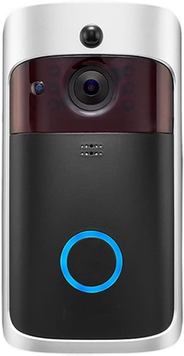 Videodeurbel Camera - Slimme Deurbel - Veiligheid Thuis - Bewegingsmelder - 1080P HD - Zwart