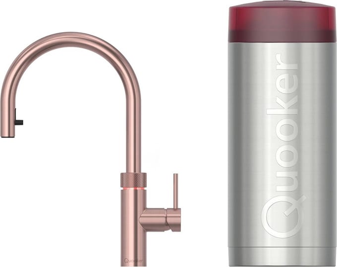 Quooker Flex Koper Rose met Combi+ Boiler