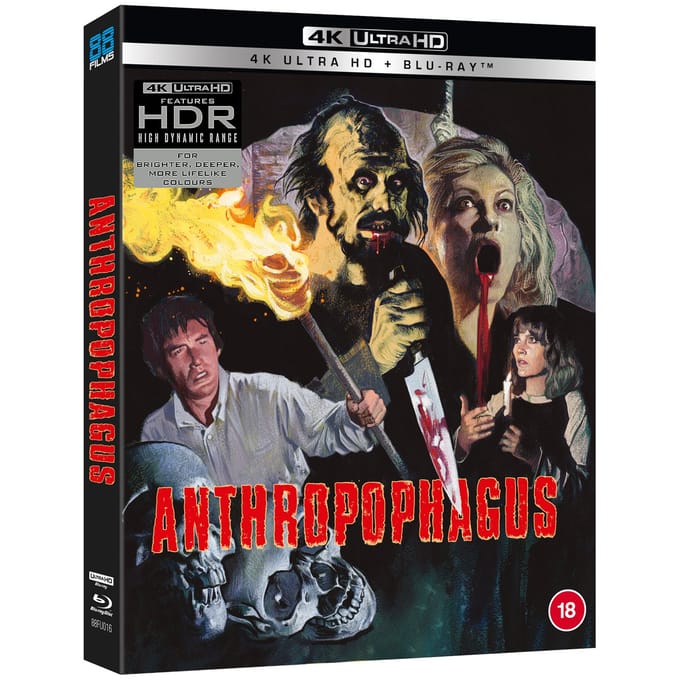 Anthropophagous - 4K UHD + blu-ray - Import