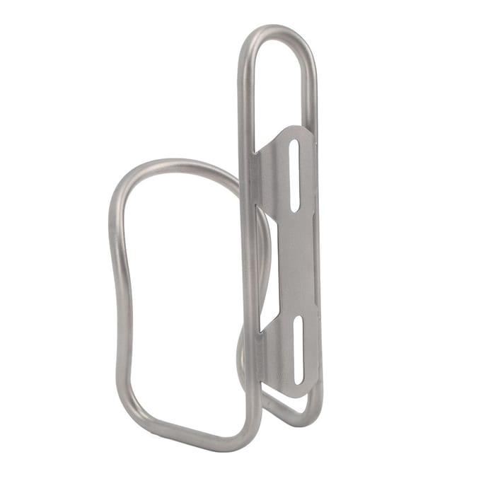 Fiets Bidonhouder Titanium Legering S Vorm Eenvoudige Installatie Stabiel Anti Kras Fiets gray