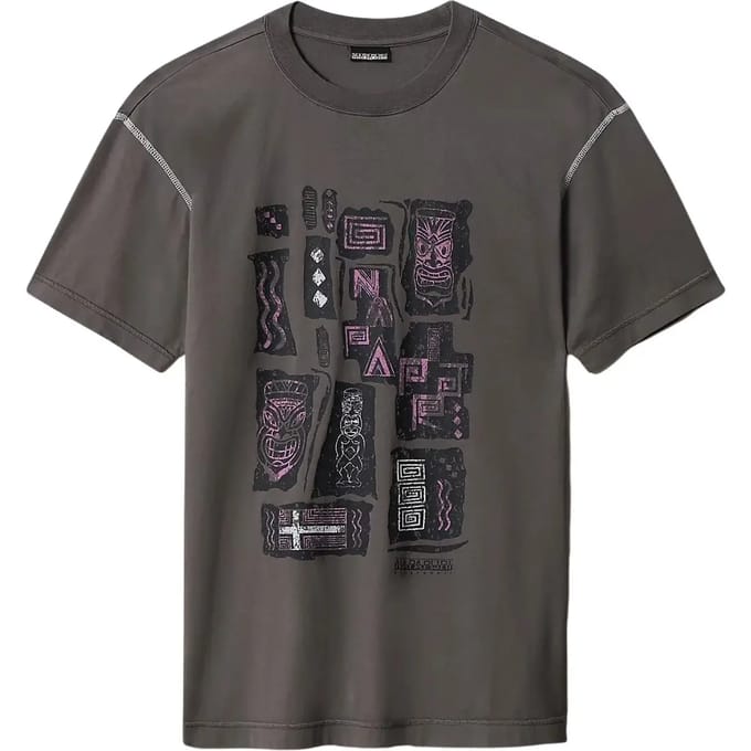T-shirt Napapijri Kee Grey Gargoyle