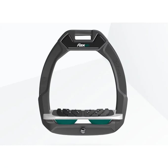 Veiligheidsstijgbeugels Incliné Ultra Grip Antraciet/Grijs/Groen Flex-On Safe-On