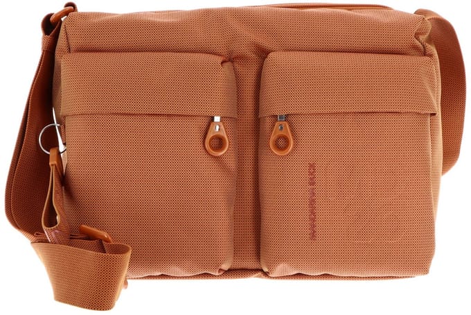 MANDARINA DUCK schoudertas MD20 Crossover Zip Pumpkin oranje