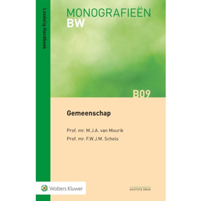Gemeenschap - Monografieen Bw