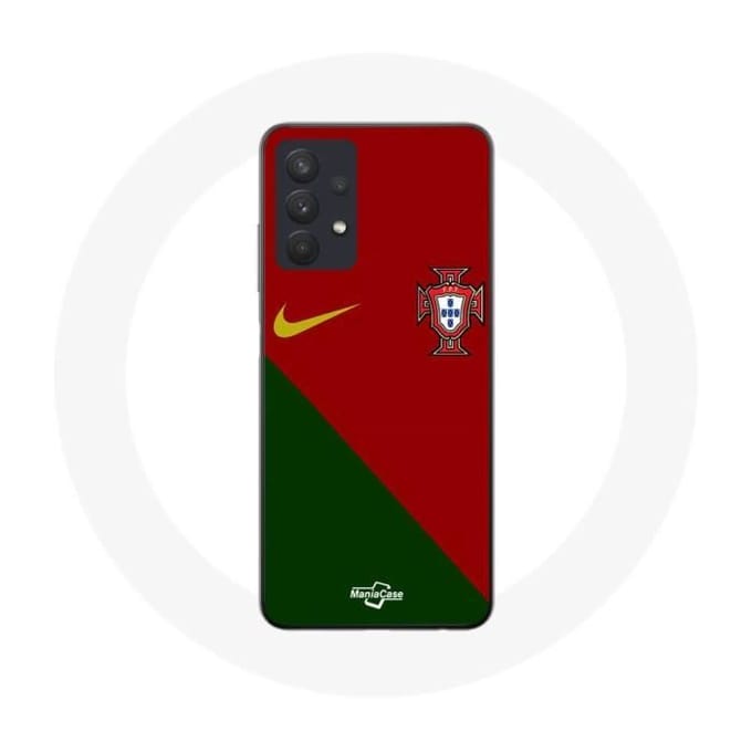 Hoesje - Nike - Samsung Galaxy A32 5G - Flexibel - Sportief - Wit