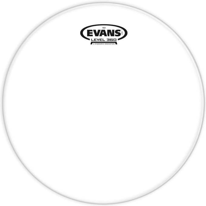 Evans G2 Clear 13", TT13G2, Tom Batter - Tom vel