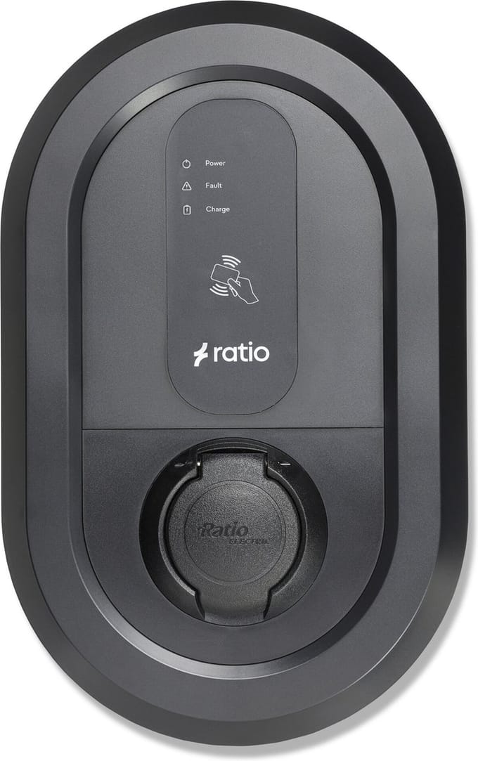 Ratio io6 Laadpunt 11-22kW Socket E-Flux
