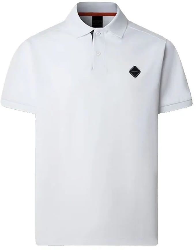 Hackett Hm5600113 Korte Mouw Poloshirt Wit S Man