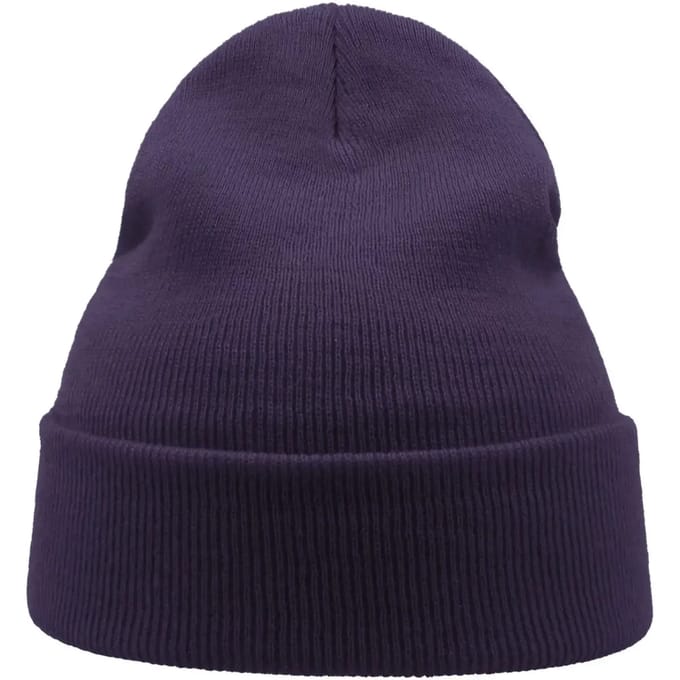 Atlantis Headwear - Wind Beanie Recycled - Purple - One Size