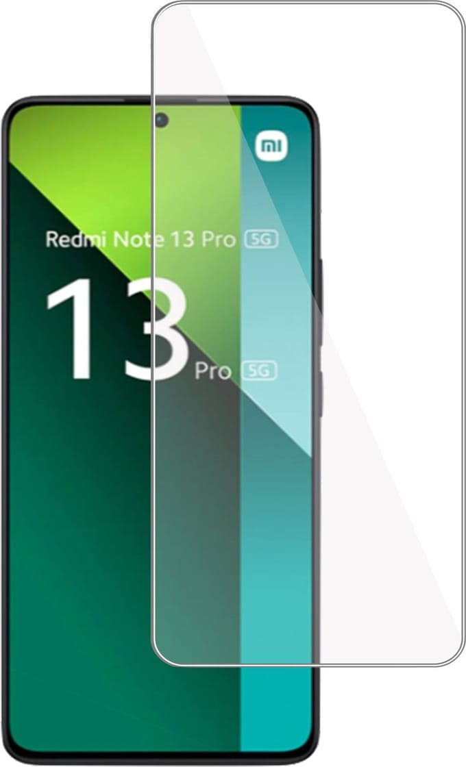 Screenprotector geschikt voor Xiaomi Redmi Note 13 Pro / POCO M6 Pro – Gehard Glas - Proteqt+