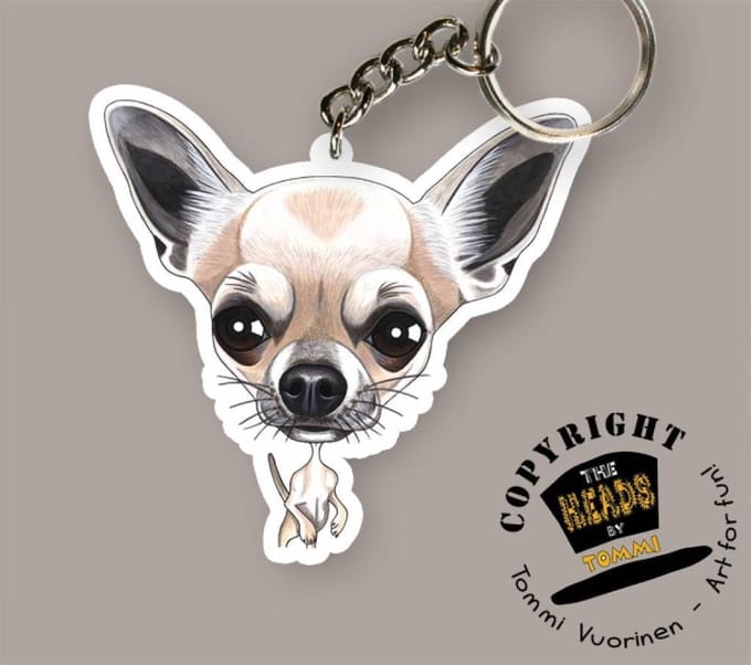 Sleutelhanger Hond Chihuahua
