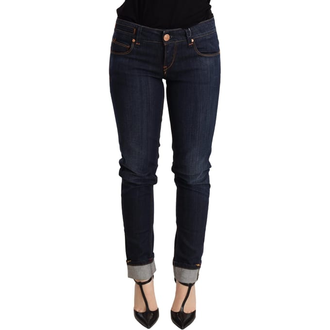 Acht Skinny Jeans Donker Was