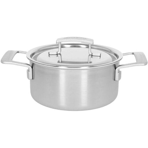 DEMEYERE INDUSTRY 5 - Kookpan met deksel - Ø 200mm - RVS