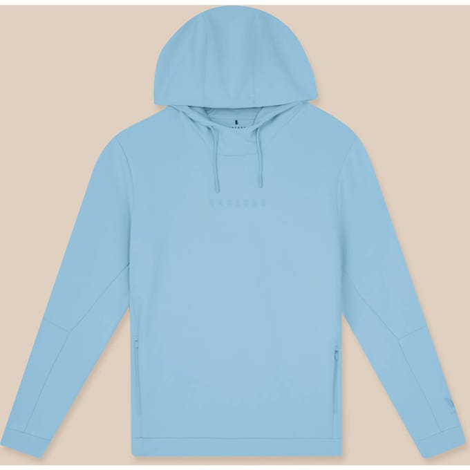 Heren Flex Lange Mouwen Hoodie - Sky Blauw