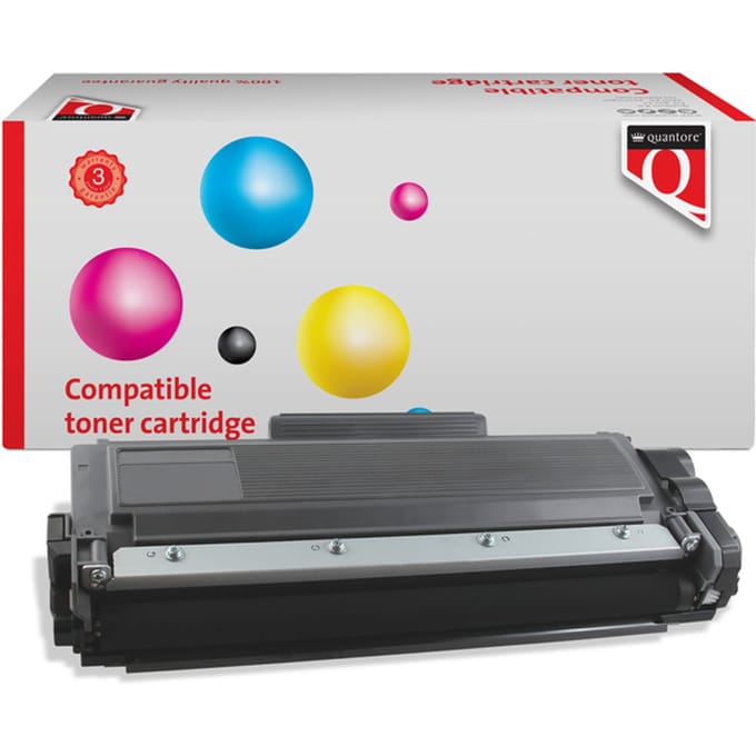 Toner Quantore alternatief tbv brother TN-2510XL Zwart HC