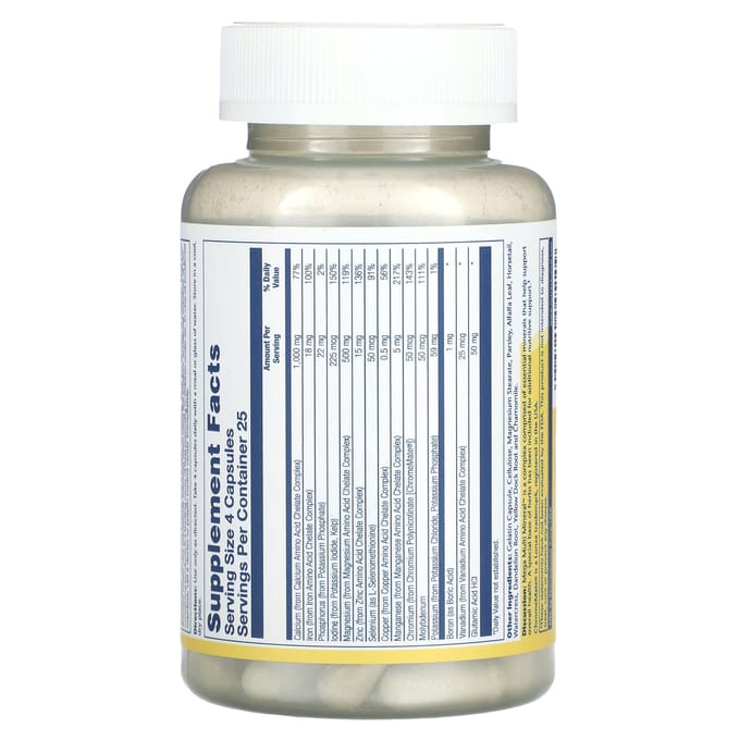 Mega Multi Mineraal, 100 capsules