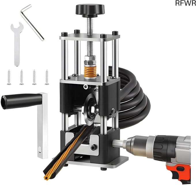 RFWR® Elektrische Kabelschilmachine met Veerverstelling voor Kabels van 1-25 mm