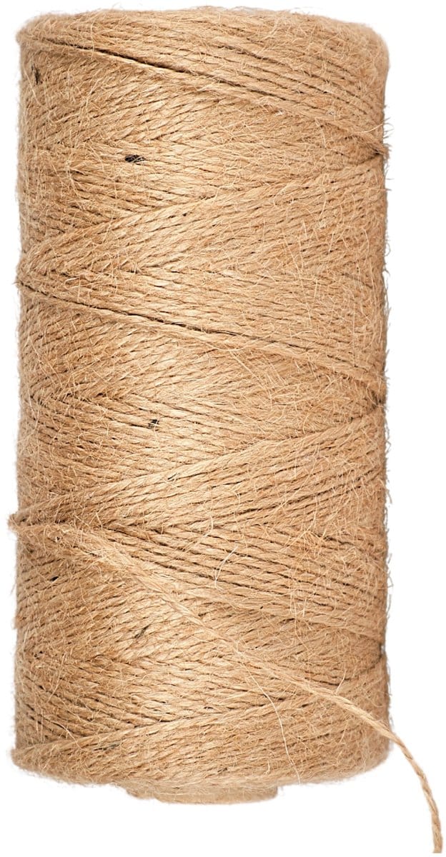 Merkloos - Jutekoord - 50m - 2mm - Natuurlijk