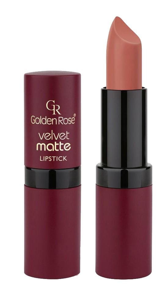 Rose doré velours mat rouge à lèvres mat pour les lèvres n° 27 4,2 g