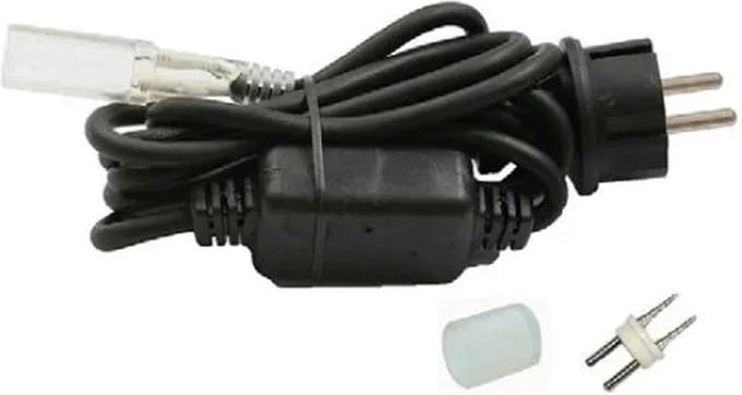 Tronix LED aansluitset 1,5m - Voor LED lichtslang ø13mm