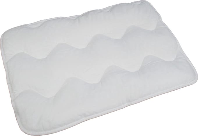 Kinderkussen Flint - Extra Dun Kussen - 60x70 cm - Wit
