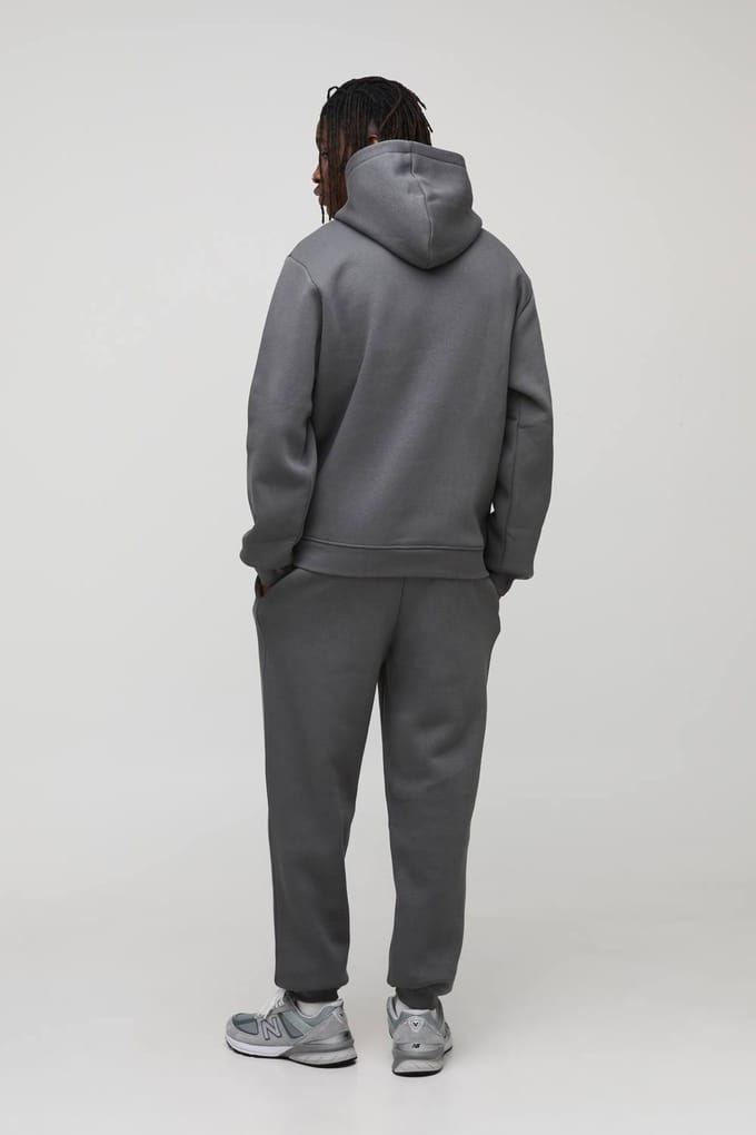 Tall Essential Regular Fit Joggers | Charcoal | Size Medium