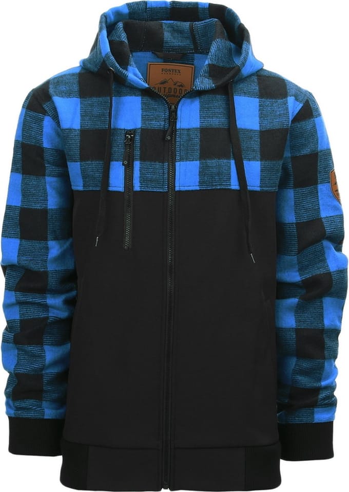 Fostex Houthakkers Jacket zwart/blauw - M
