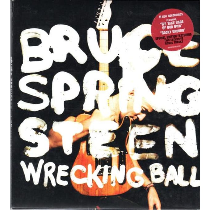CD BRUCE SPRINGSTEEN - Wrecking Ball 88691948362 Columbia 2012 VS Rock Gebruikt black